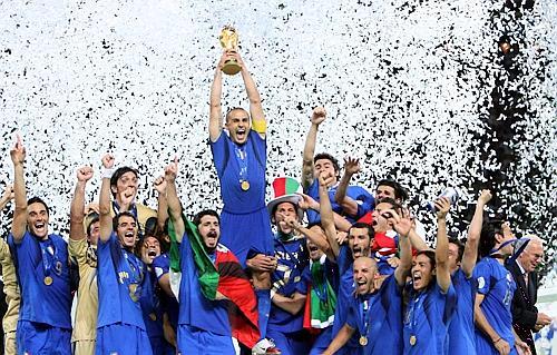 イタリアがワールドカップで優勝！